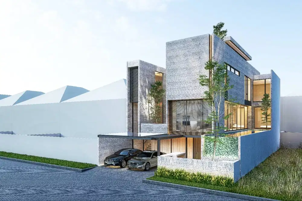 For Sale Modern Minimalist House di Raffles Garden Citraland High Spec