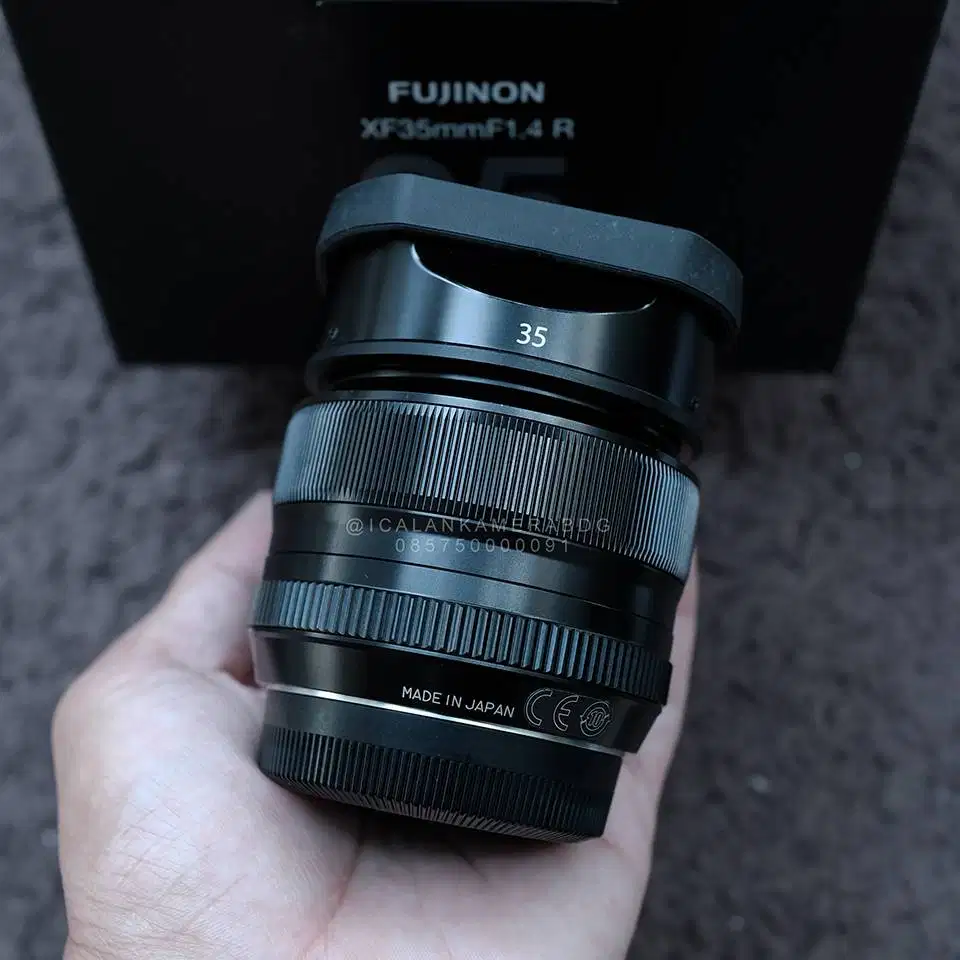 Fujinon XF 35mm F1.4 R Fullset Ex FFID Fujifilm Xt4 Xt3 Xh1 Xs10
