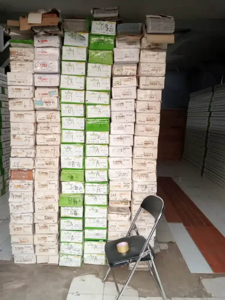 Renovasi plafon PVC