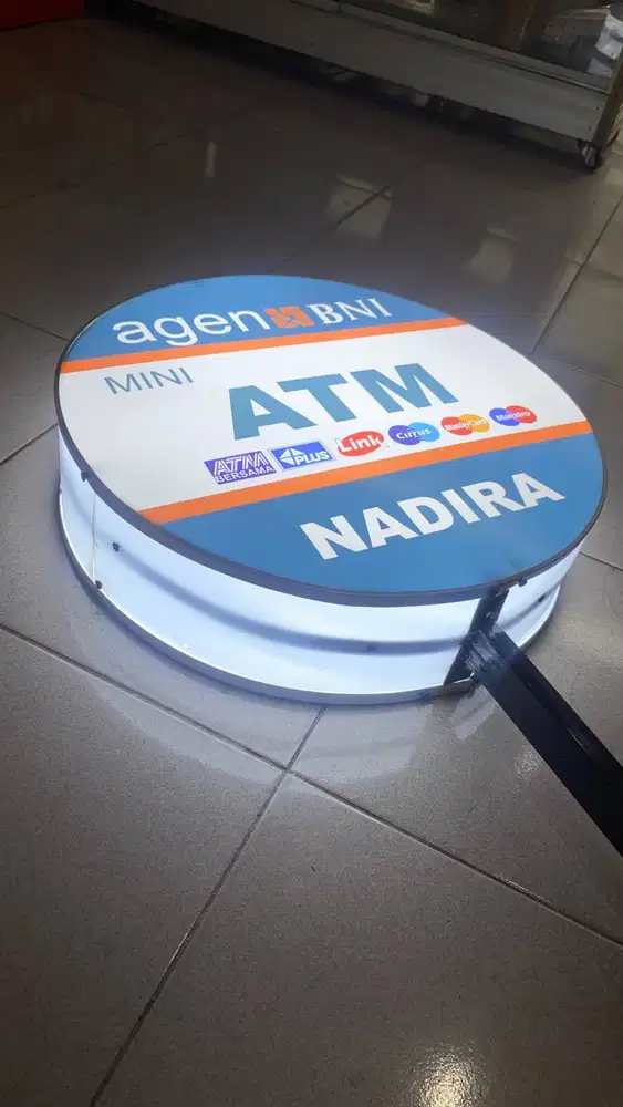 Neon Box Full Akrilik 2 Sisi Murah