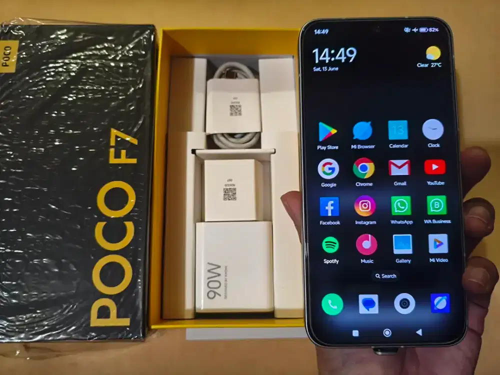Poco F7 5G 512GB/12GB Istimewa Like New