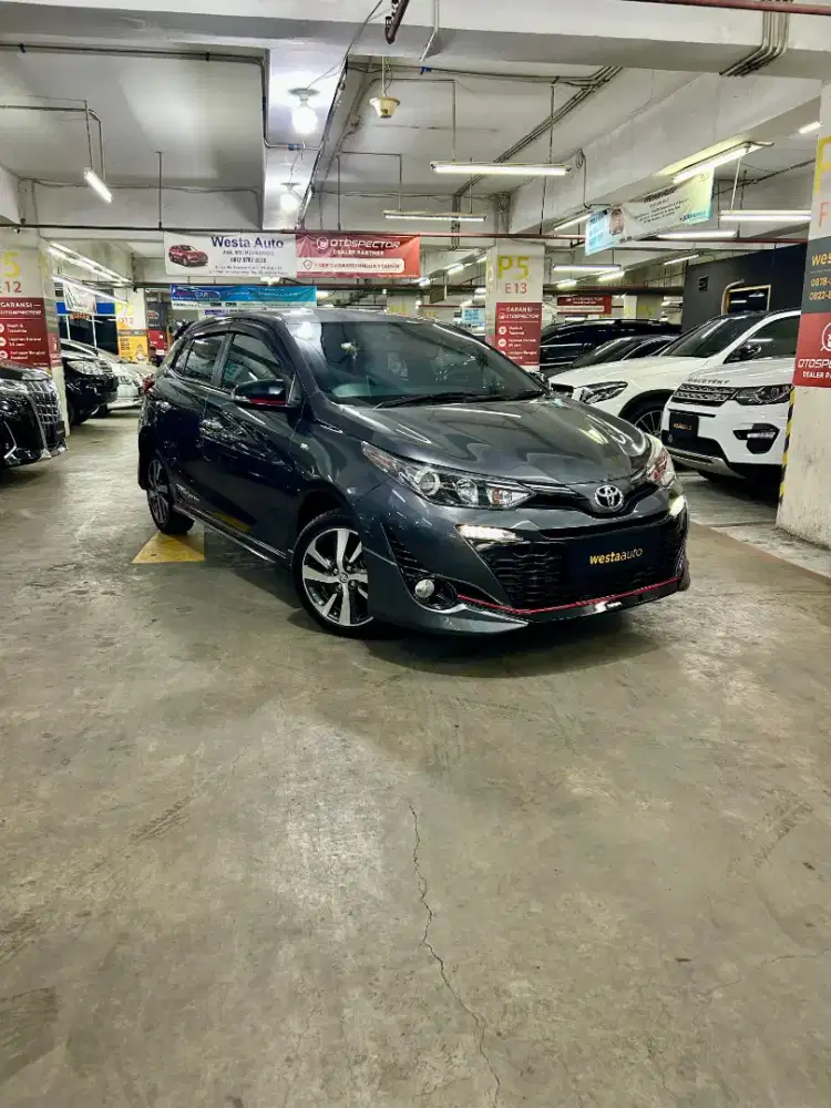 KM 54rb Toyota Yaris 1.5 S TRD CVT 2018 Matic 2019 Like New