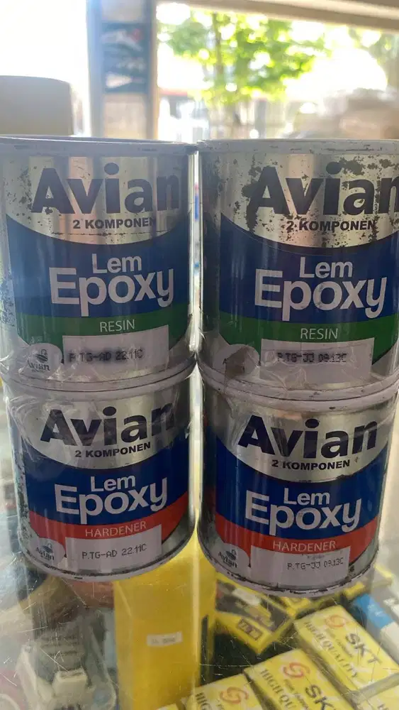 Lem Epoxy Avian 2komponen 340 gr(1 set )