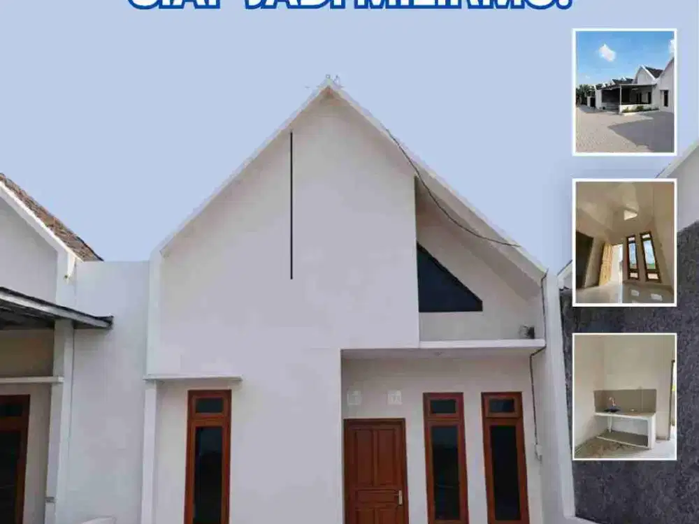 Rumah Siap huni Di gumpang Kartasura depan kampus itb aas siap balik nama