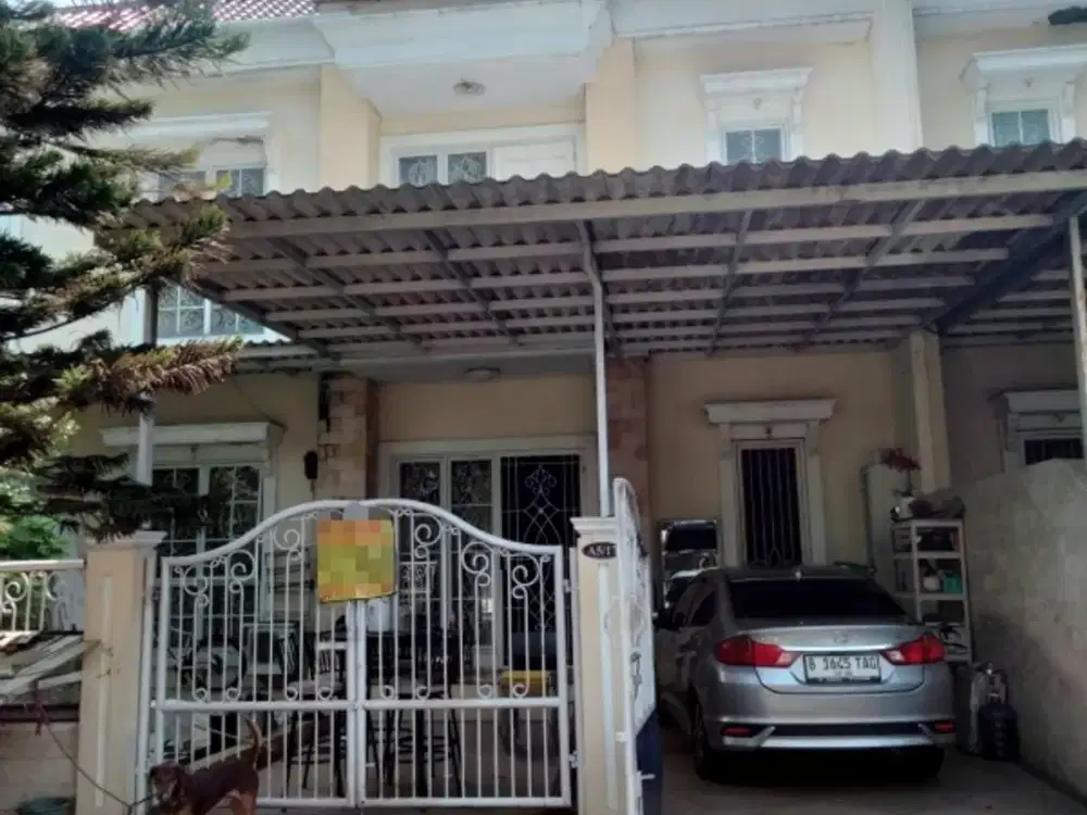 RUMAH MINIMALIS DUA LANTAI DI PERUMAHAN THE ROYAL RESIDENCE PULOGEBANG