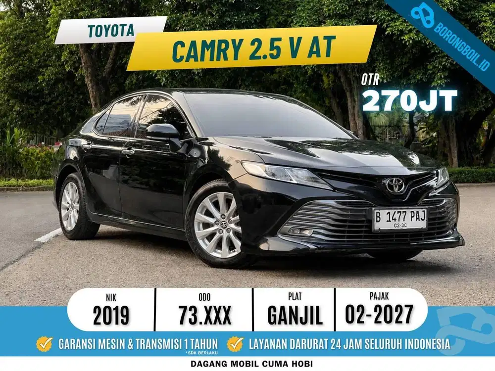 Toyota Camry 2.5 V AT 2018/2019 LOW KM! | Accord Altis Teana Civic