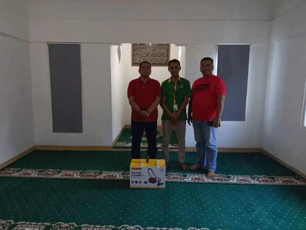 Karpet Masjid Tipe Majesty Hijau Bintik