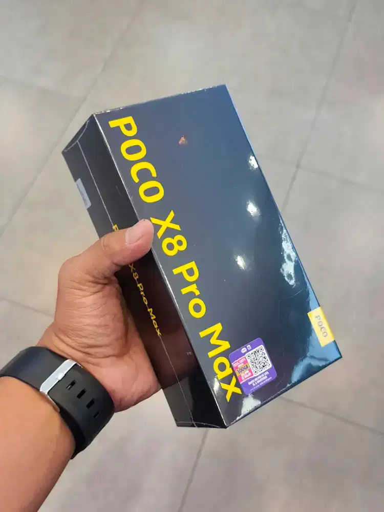 Poco X8 Promax 5G 12/512GB New Segel Garansi Resmi 15 Bulan