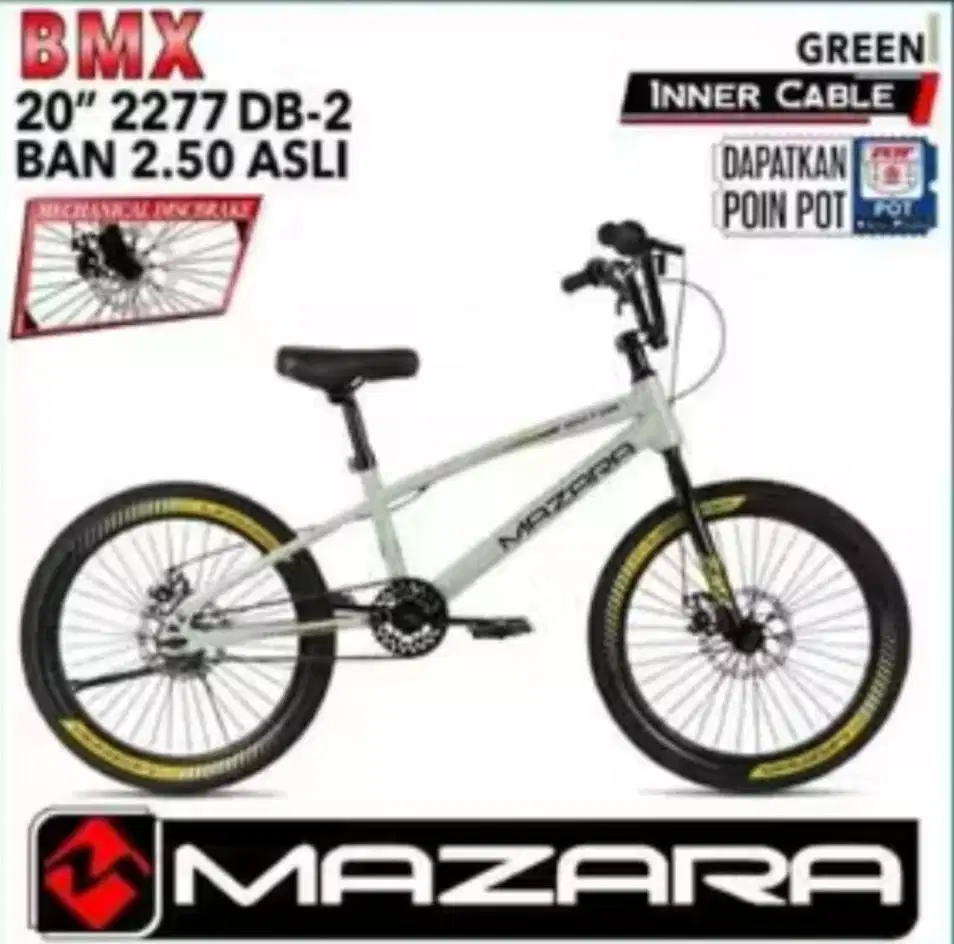 Sepeda bmx ukuran 20