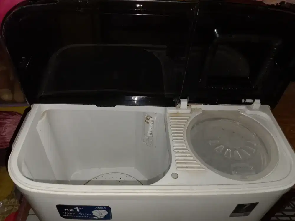 Mesin Cuci AQUA AirDry 7 Kg Bekas Normal Siap Pakai
