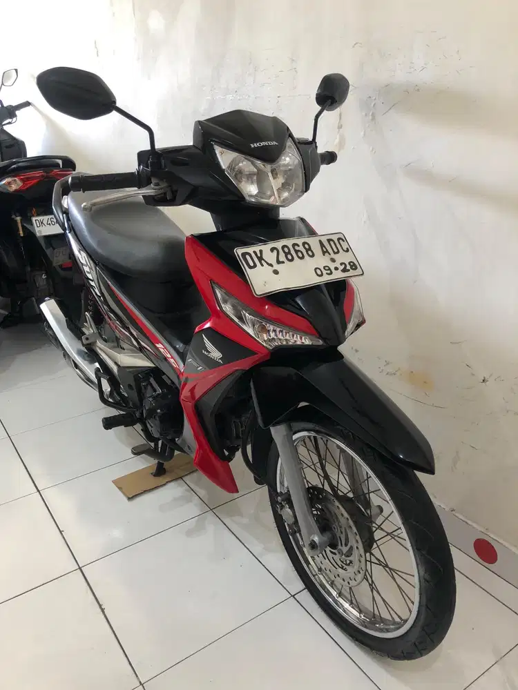 Supra X 125 Th.2016 merah hitam!!