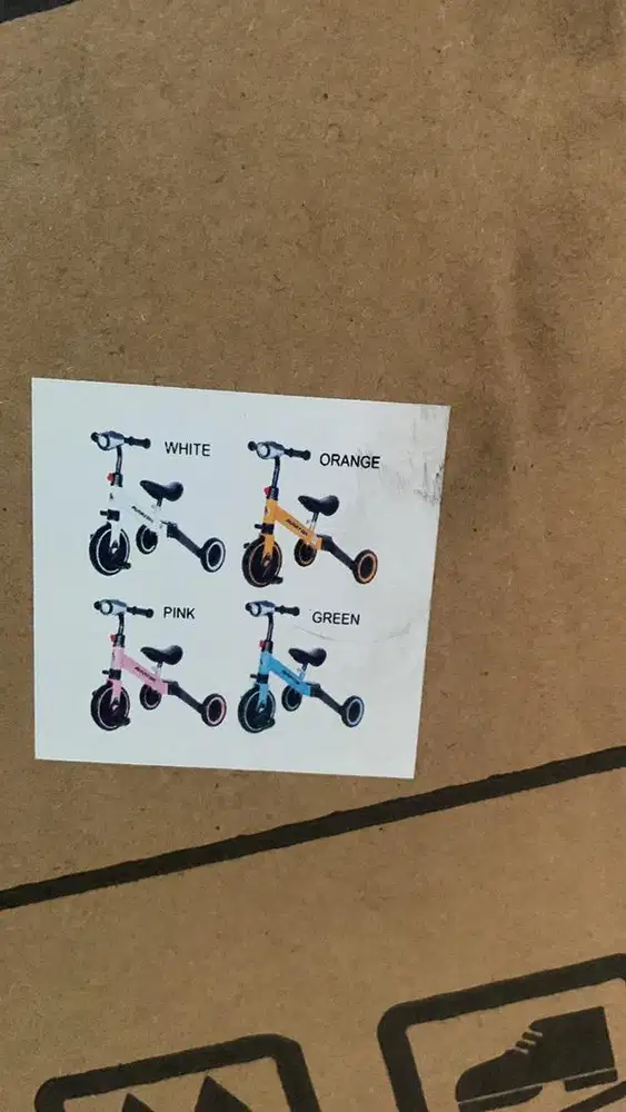 Balance bike 7905 & 7906