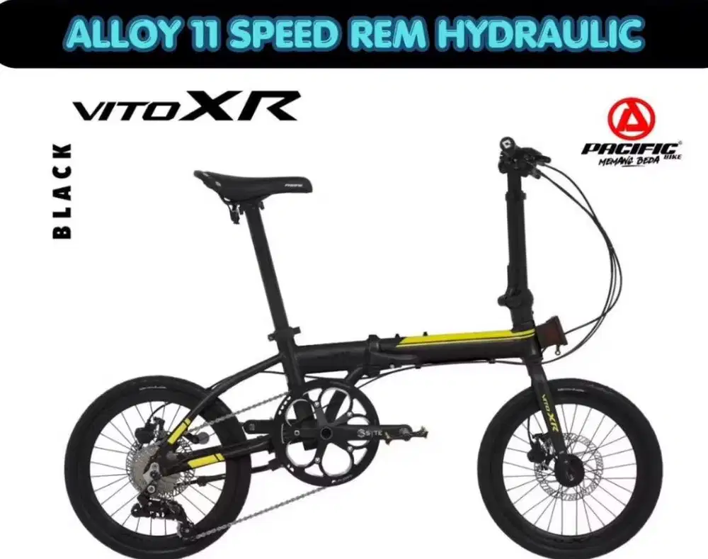 Sepeda lipat uku 16. Vito XR