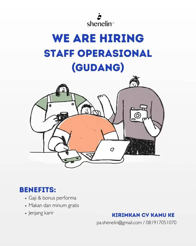 Staff Operasional - Gudang