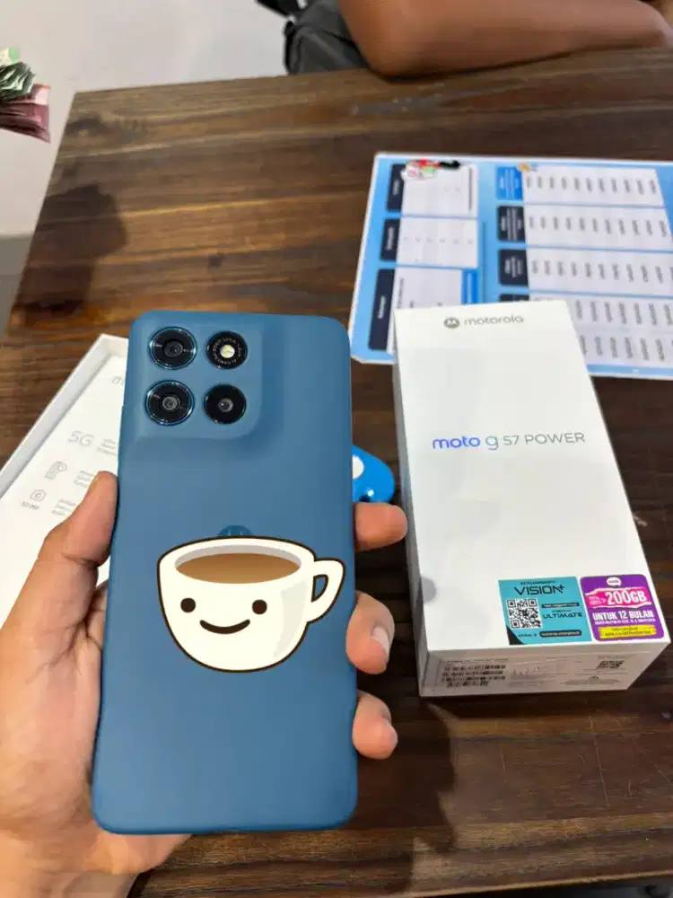 NEW MOTOROLA G57 GARANSI RESMI CICILAN DAN TUKAR TAMBAH