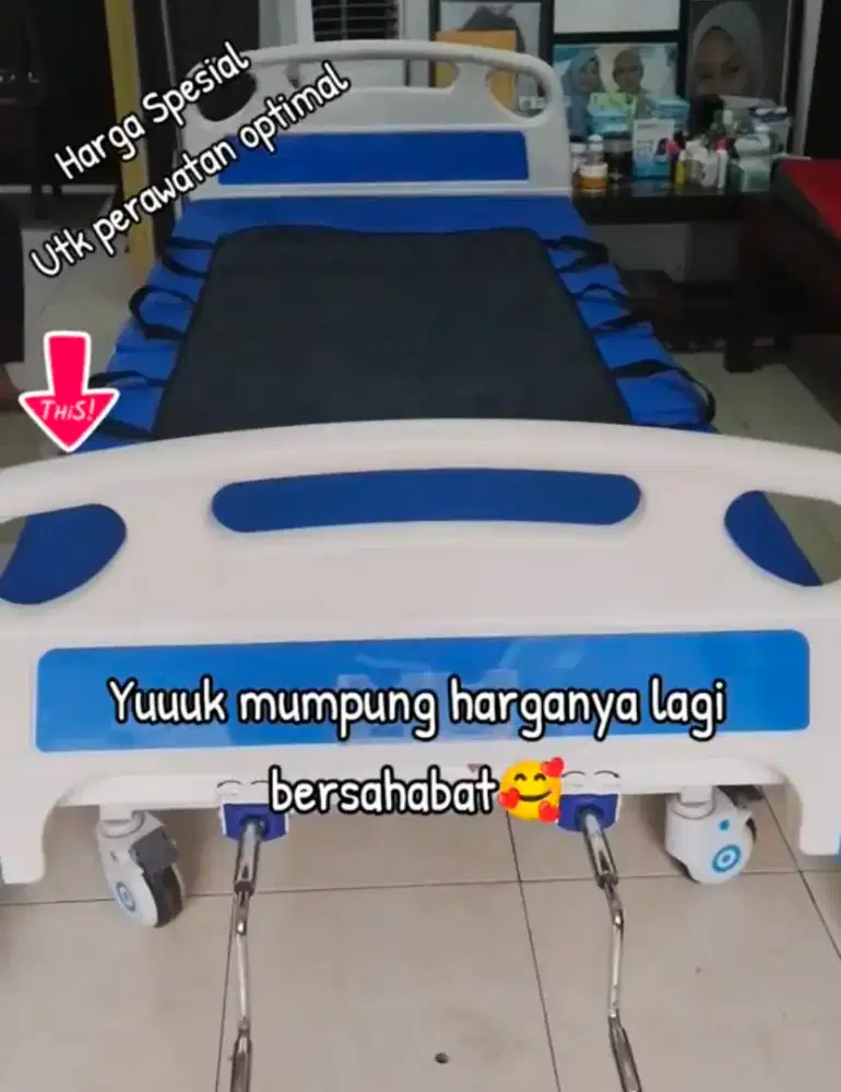 Bed RS / Tempat Tidur RS 2 Crank