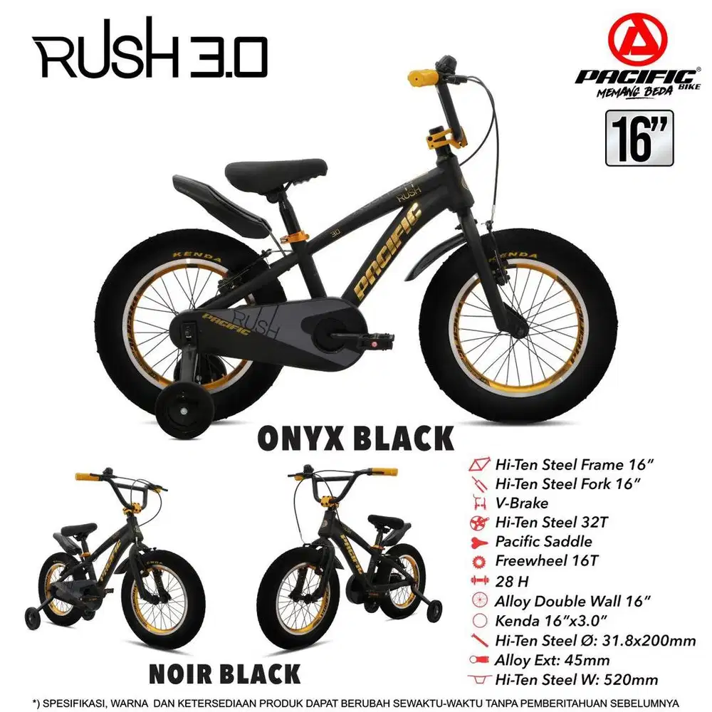 Sepeda bmx ukuran 16