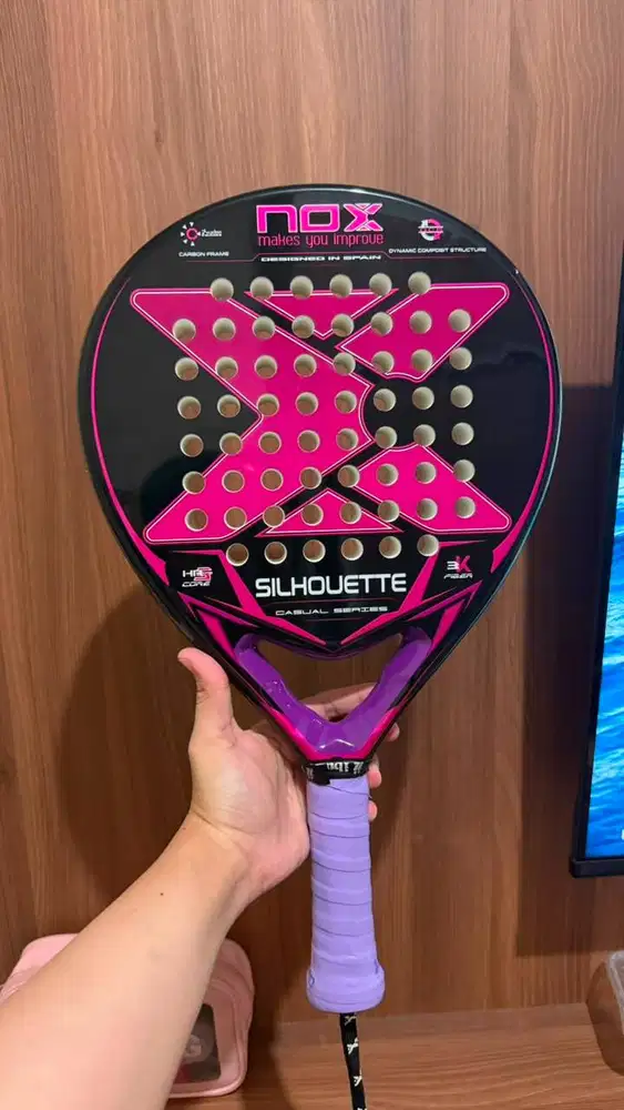 Racket Padel Nox Silhouette 3K