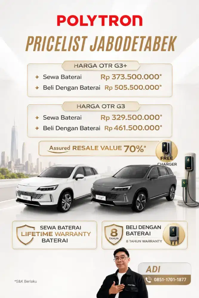 Promo terbaik Bunga 0%