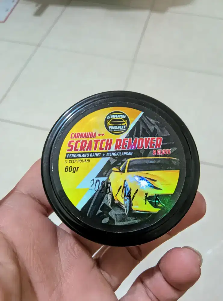Penghilang Baret Bodi Mobil Motor Scratch Remover Carnauba Original