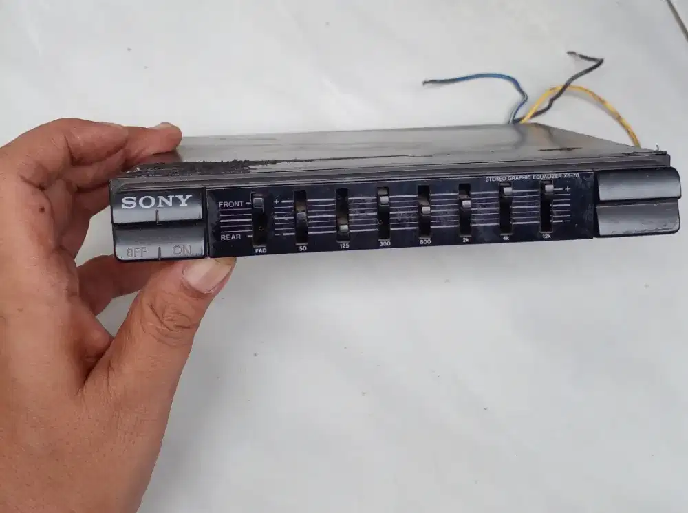 Vintage sony equalizer XE 70