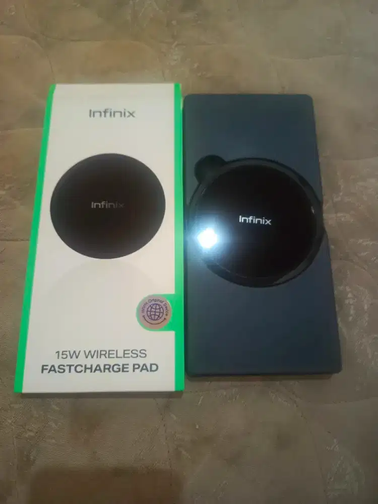 Charger Wireless Infinix Original Bawaan