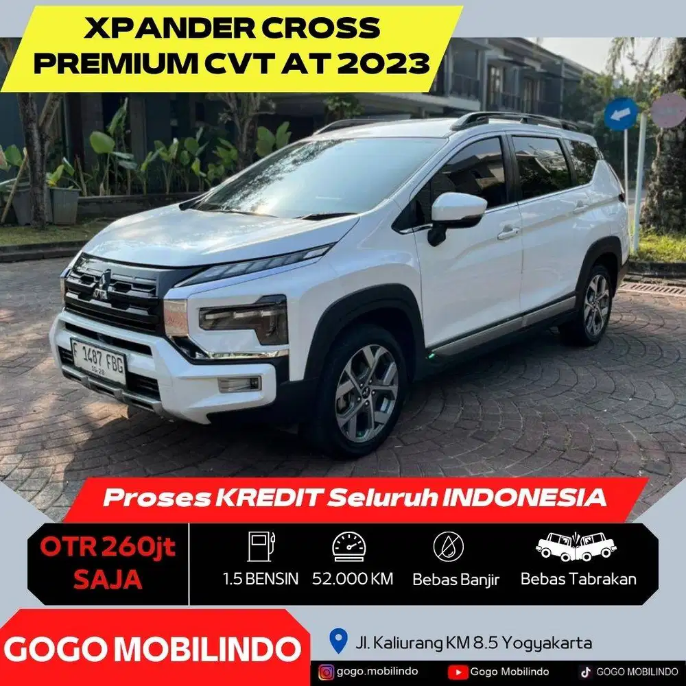 Mitsubishi Xpander Cross Premium CVT Matic 2023 DP Minim Kredit Murah