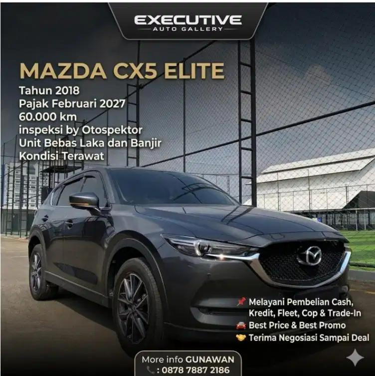Mazda CX5 Elite Tahun 2018