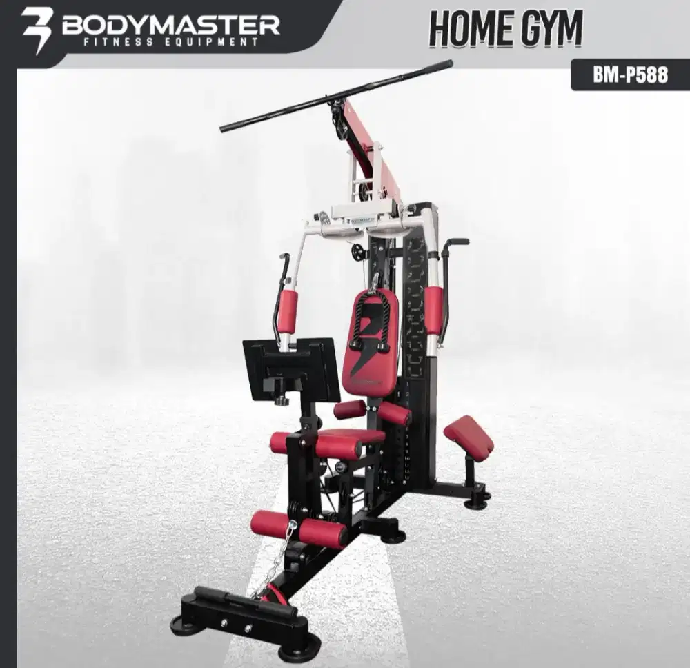 Home Gym BM-P588, leg press pec deck butterfly alat fitnes homegym