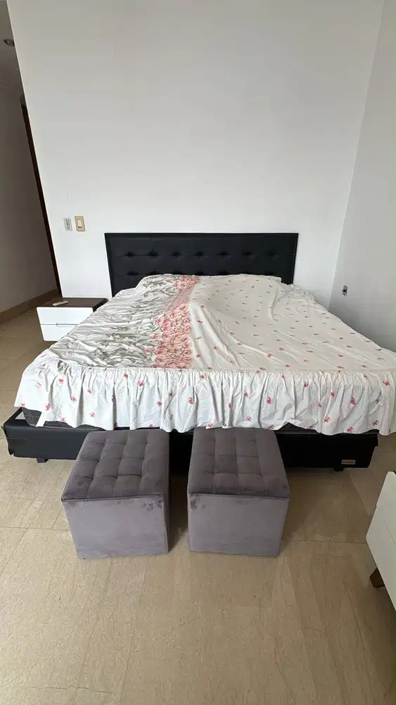 Florence, Italy Spring Bed with Mattress Super King Size 200 x 200