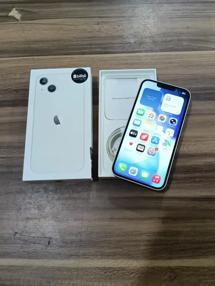 iPhone 13 256gb seken lengkap dan murah