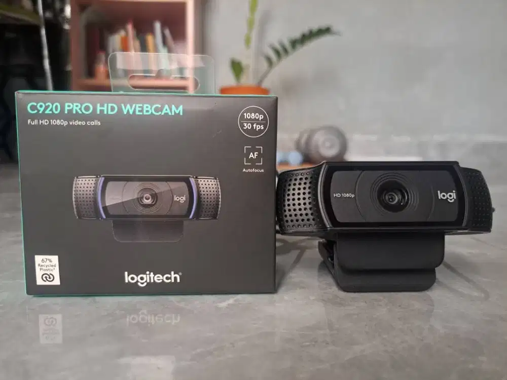JUAL ORIGINAL WEBCAM C920 PRO LIKE NEW