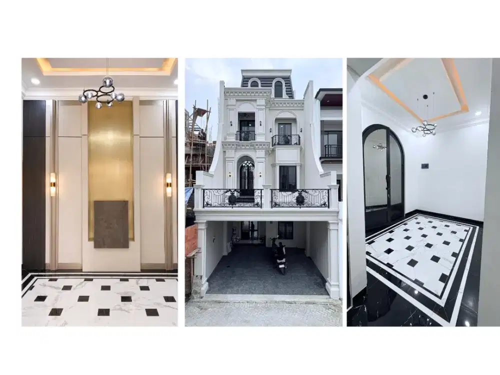 Dijual Rumah Mewah 4 Lantai Siap Huni di Jagakarsa, Cilandak, Jaksel – Bonus Interior & AC