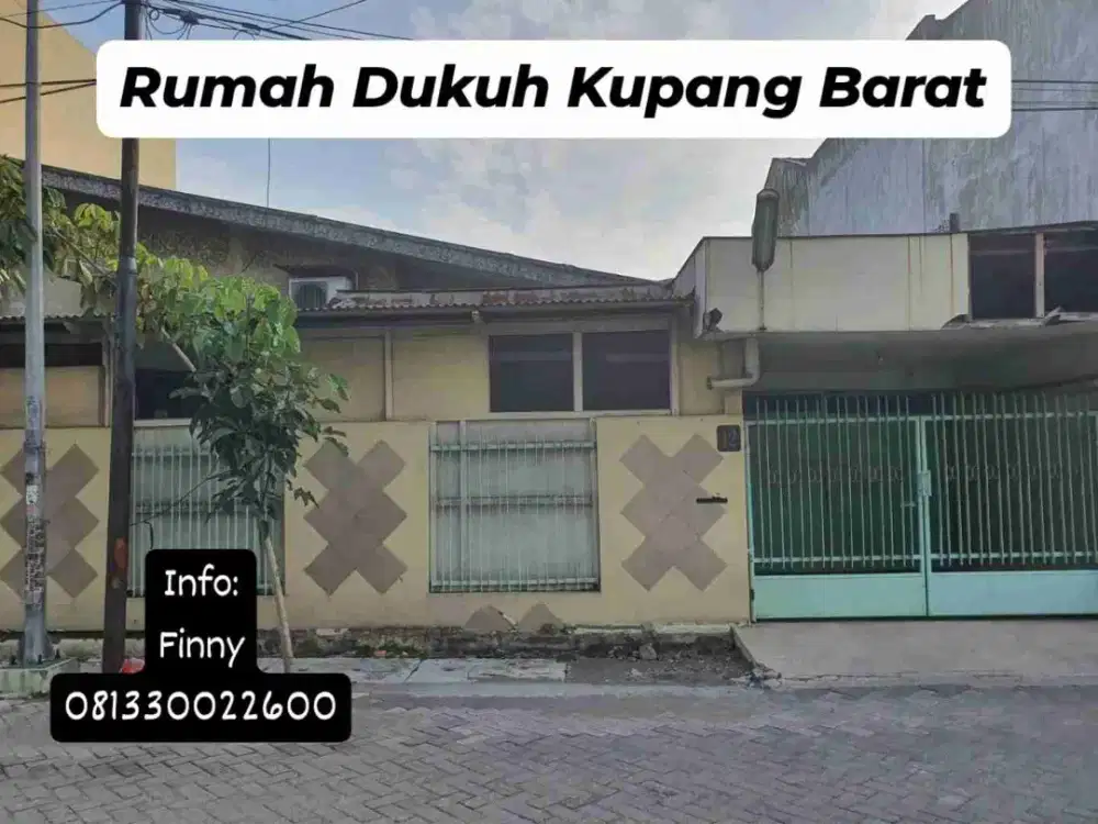 DIJUAL RUMAH HITUNG TANAH DIBAWAH HARGA APRAISAL