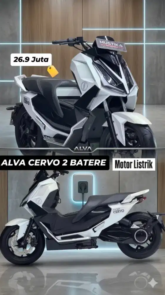 READY‼️ ALVA CERVO TH 2024 WARNA FAVORIT NOPOL DK ODO 19RB