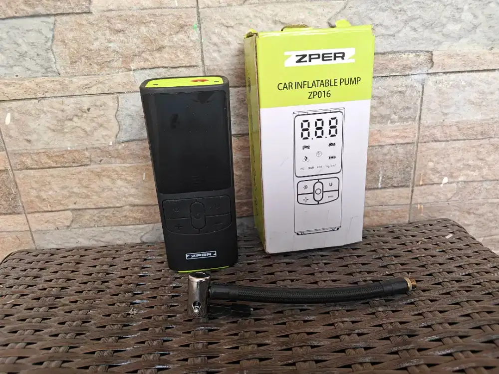 Zper Pompa Angin Ban Elektrik Mini
