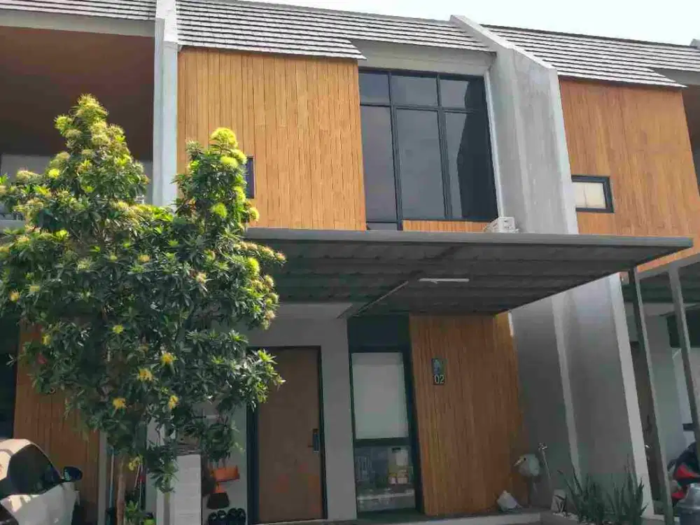 disewakan rumah furnished dalam cluster grand wisata Bekasi
