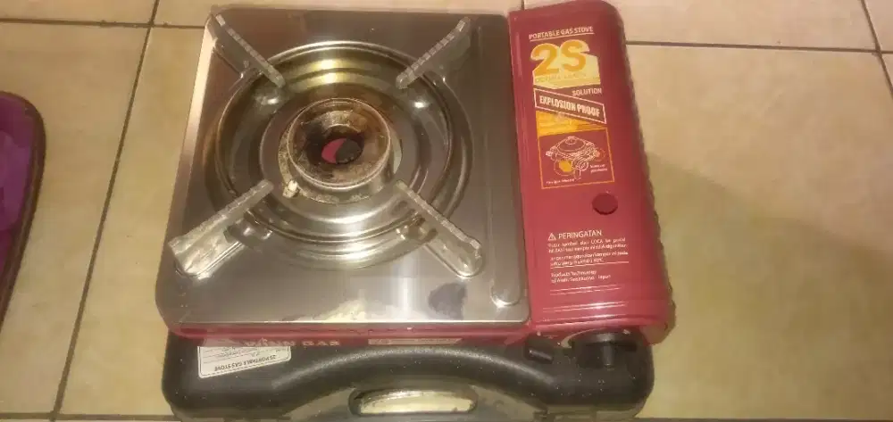 kompor gas portebel merk winn