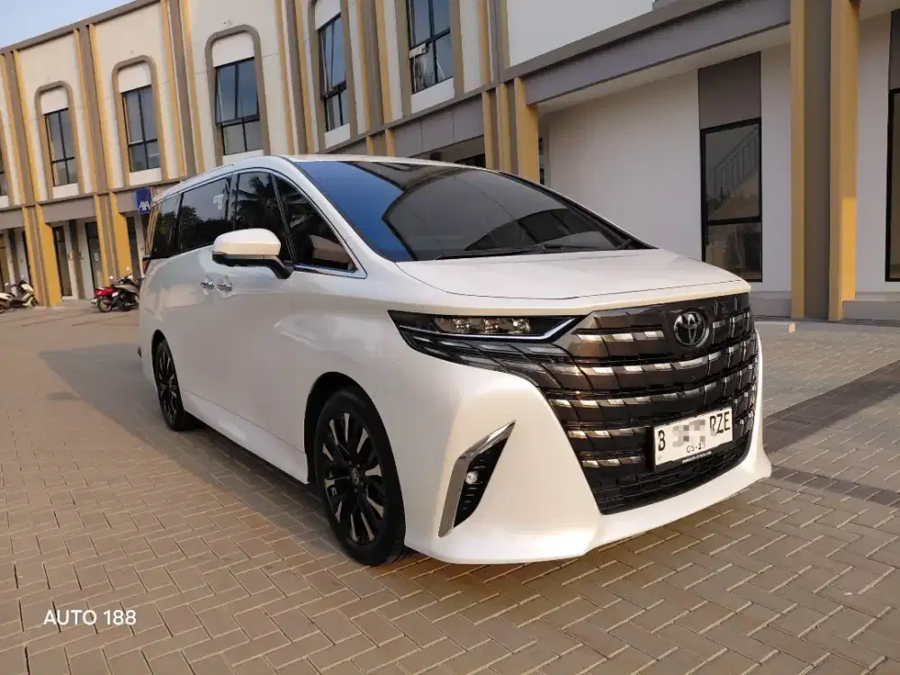 (KM LOW 1.800/TAHUN) TOYOTA NEW ALPHARD TAHUN 2024
