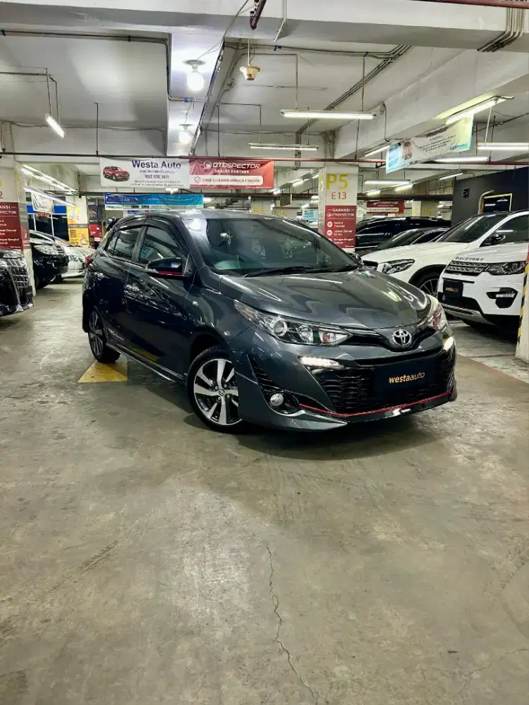 KM 54rb Toyota Yaris 1.5 S TRD CVT 2018 Matic 2019 Like New
