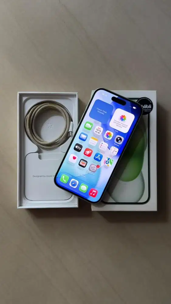 iPhone 15, 128Gb ibox