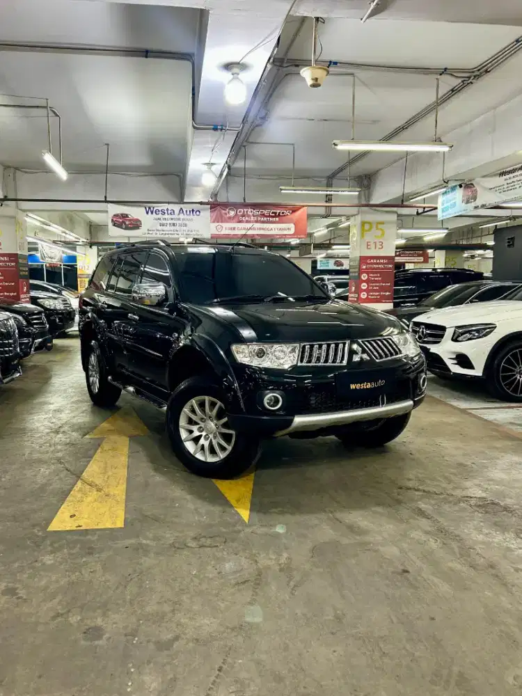 KM 78rb Mitsubishi Pajero Sport 2.5 Exceed AT Diesel 2012 Antik 2013