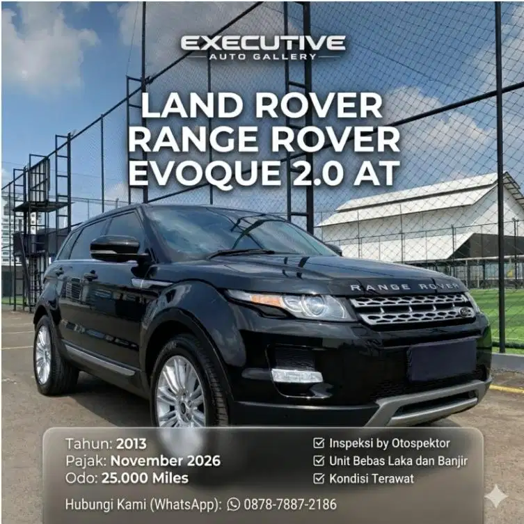 Land Rover Range Rover Evoque 2.0 at Tahun 2013