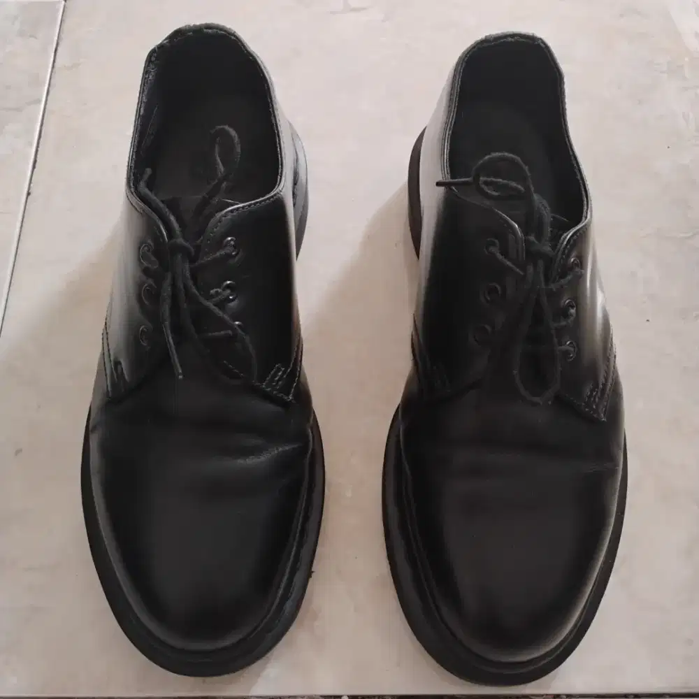 Sepatu Dr.Martens 1461 Mono Black Smooth