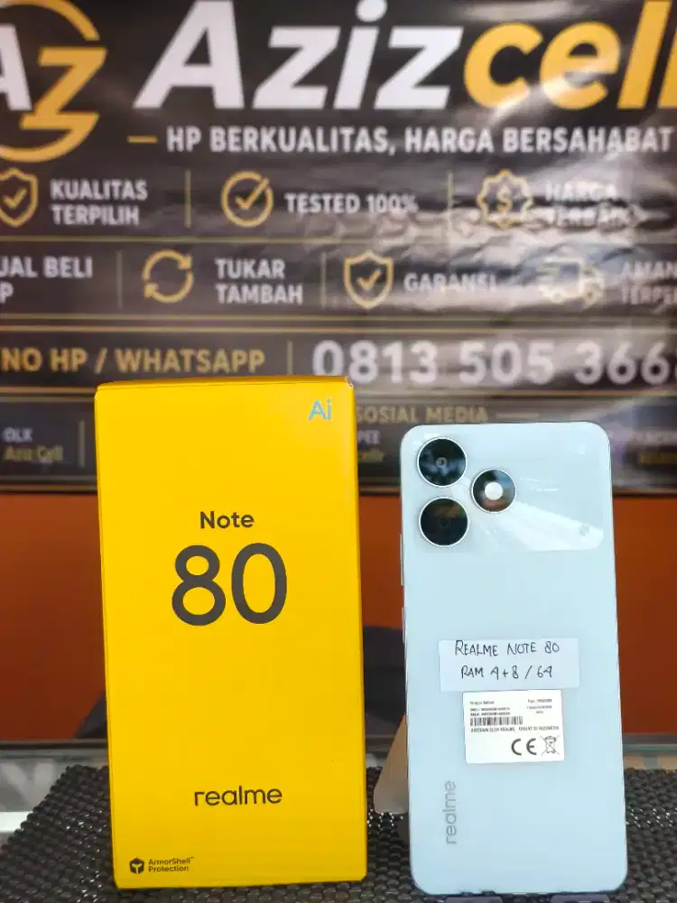 REALME NOTE 80 RAM 4+4/128