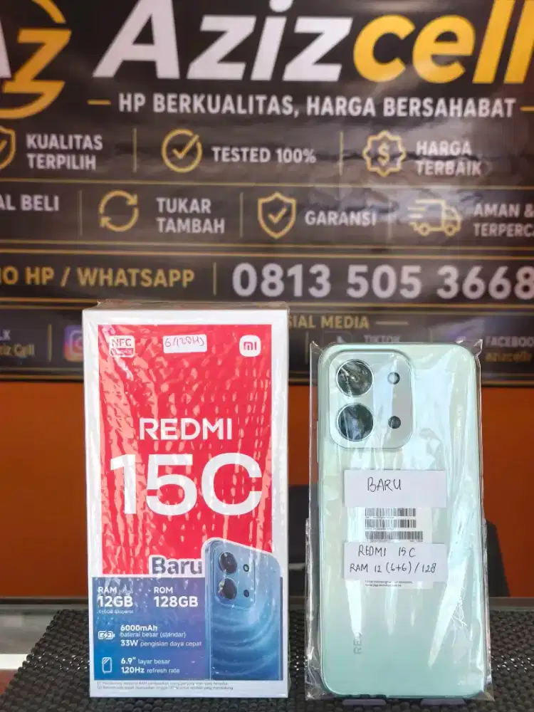 REDM 15C RAM 6+6/128