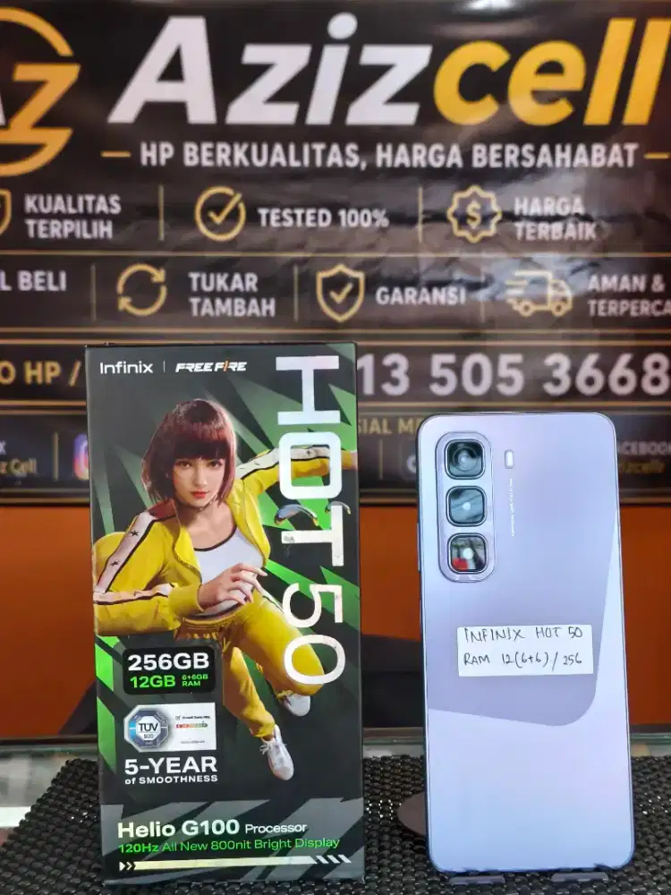 INFINIX HOT 50 RAM 6+6/256