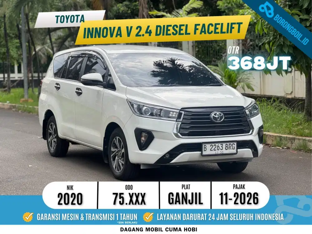 Toyota Kijang Innova 2.4 V At 2020 Diesel