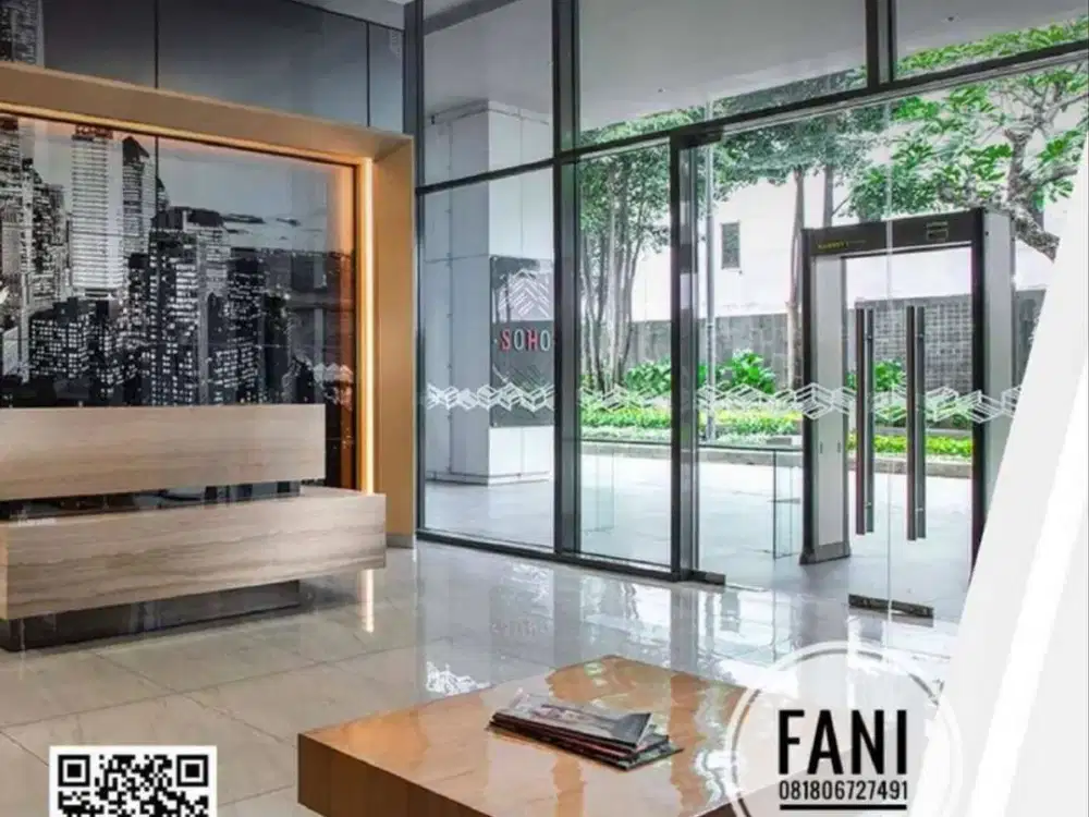 Kantor terbaik diJakarta SOHO PANCORAN,tanpa ada biaya overtime charga