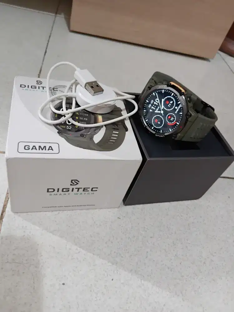 Jual jam tangan digitec gama smart original LIKE NEW